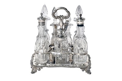 Lot 2275 - A Victorian Silver Condiment-Set