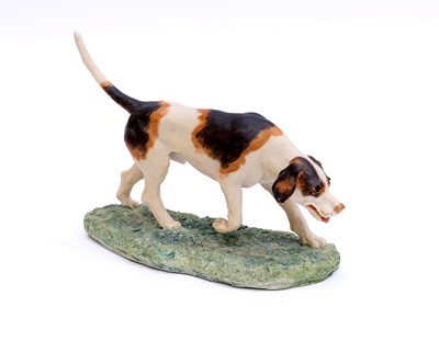 Lot 27 - Border Fine Arts 'Foxhound' (Stalking), model...