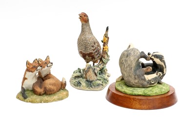 Lot 101 - Border Fine Arts 'Partridge' (Style Two),...