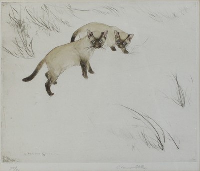 Lot 1030 - After George Vernon Stokes (1873-1954) Siamese...