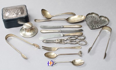 Lot 64 - A Collection of Assorted Silver, including...