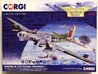 Lot 331 - Corgi Aviation Archive AA33316 1:72 Boeing B17G Flying Fortress