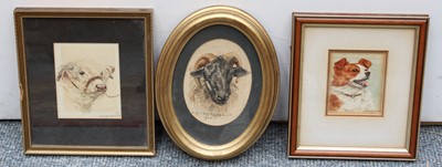 Lot 1063 - D.M & E.M Alderson (20th Century) "Girsby...
