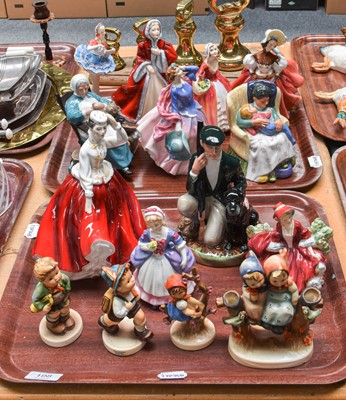 Lot 198 - A Collection of Royal Doulton Figures,...