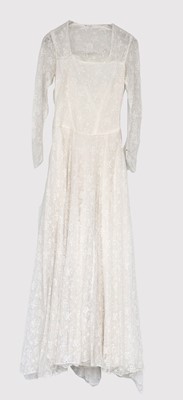 Lot 2199 - Early 20th Century Wedding Dresses, comprising...