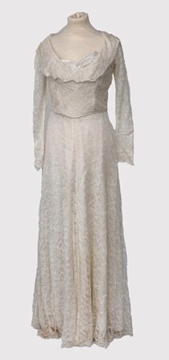 Lot 2199 - Early 20th Century Wedding Dresses, comprising...