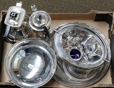 Lot 99 - A Collection of Assorted Silver Plate,...