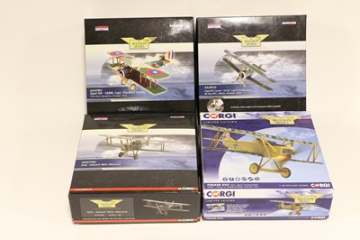 Lot 325 - Corgi Aviation 1:48 Scale WWI Group