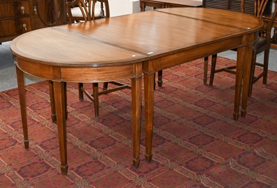 Lot 1167 - A Reproduction Cross Banded Mahogany Table,...