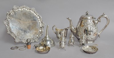 Lot 74 - A Collection of Assorted Silver Plate,...