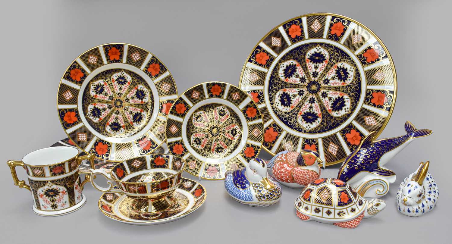 Lot 139 - A Collection of Royal Crown Derby Imari...