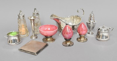 Lot 82 - A Collection of Assorted Silver Items,...