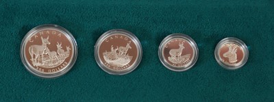 Lot 129 - Canada, Platinum Coin Set 2000, 4 coin set...