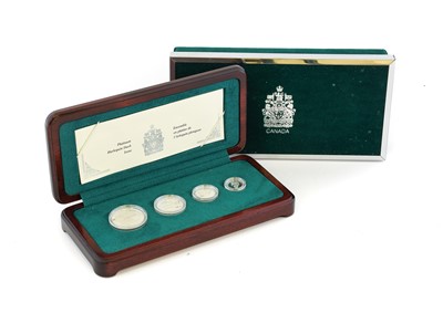 Lot 130 - Canada, Platinum Coin Set 2001, 4 coin set...