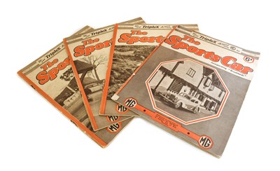 Lot 522 - Four Copies of "The Sports Car" Magazine...