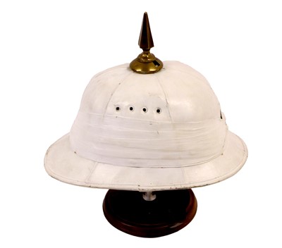 Lot 109 - A Second World War German Tropical Pith Helmet,...
