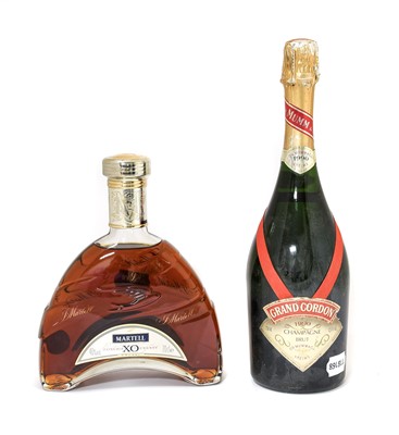 Lot 2162 - Martell X.O. Cognac (one bottle), Grand Cordon...