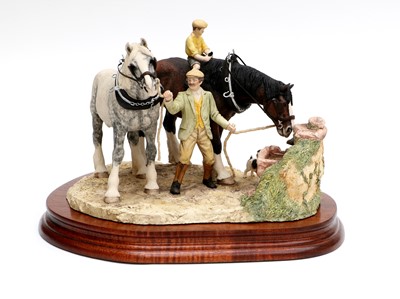 Lot 58 - Border Fine Arts 'You Can Lead a Horse To...