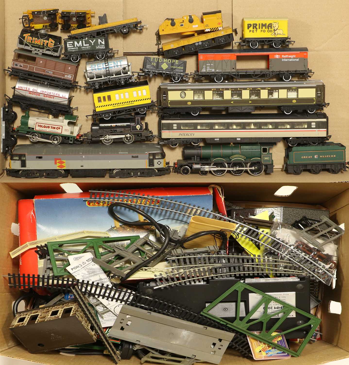 Lot 235 Hornby OO Gauge Locomotives And Rolling