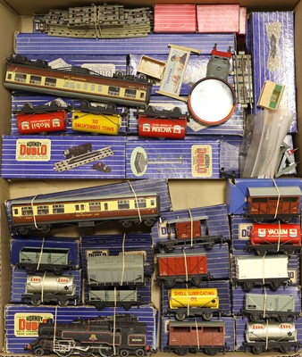 Lot 144 - Hornby Dublo 3-Rail Locomotive And Rolling Stock