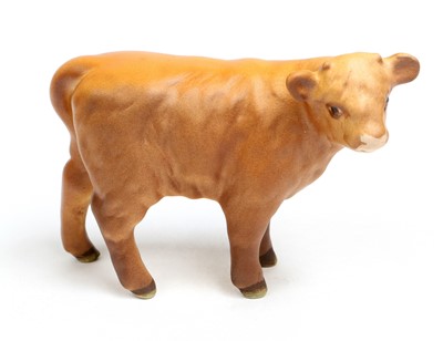 Lot 157 - Beswick Highland Calf, model No. 1827D, tan...