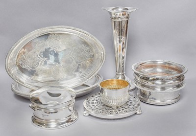 Lot 92 - A Collection of Assorted Silver and Silver...