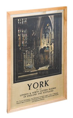 Lot 626 - York On The London & North Eastern Railway Poster