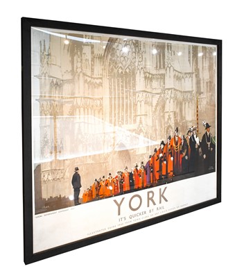 Lot 660 - York - Local Government Centenary Poster