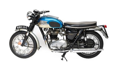 Lot 681 - Triumph T120 Bonneville 1965 Registration No:...