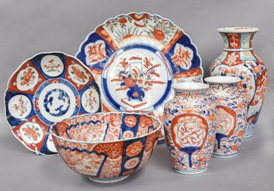 Lot 335 - A Collection of Japanese Imari Porcelain,...