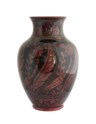 Lot 222 - Bernard Moore (1850-1935): A Flambé Porcelain...