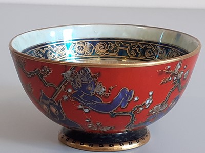 Lot 233 - A Wedgwood Fairyland Lustre Red Firbolgs I...