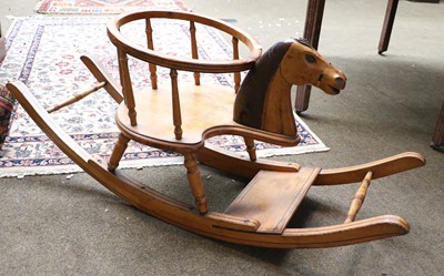 Lot 1164 - A mid-20th century Rocking Horse