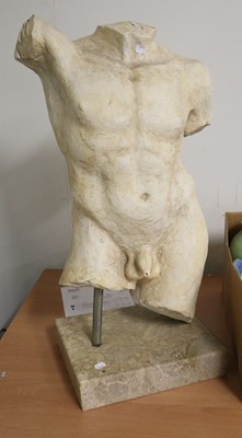Lot 366 - A Classical Style Composition Statue of a Nude...