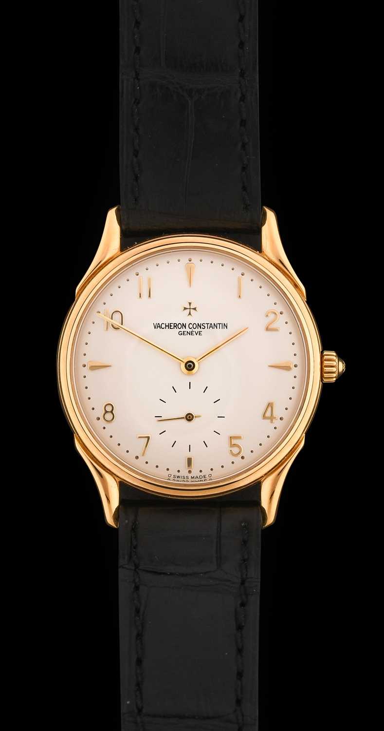 Lot 2146 - Vacheron Constantin: A Good 18 Carat Gold...