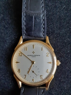 Lot 2146 - Vacheron Constantin: A Good 18 Carat Gold...