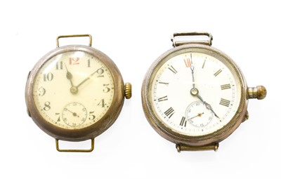 Lot 280 - A Borgal Type Case ''Trench'' Wristwatch, and...