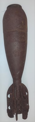 Lot 66 - A Post-War Inert 3" Mortar Round, dated 1954