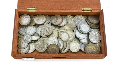 Lot 81 - Large Quantity of British Pre-1947 Silver,...