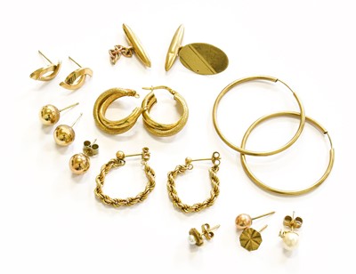 Lot 186 - A Small Quantity of Jewellery, including a...