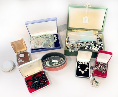 Lot 307 - A Quantity of Jewellery, including a multi-gem...