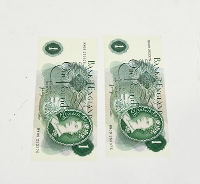 Lot 402 - Collection of English and World Banknotes,...