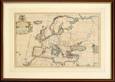 Lot 1358 - New map of Europe, together with four others