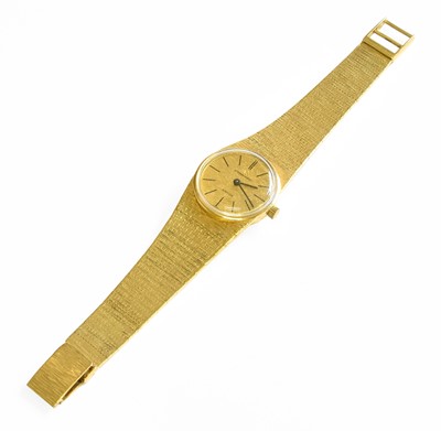 Lot 285 - A Lady's 18 Carat Gold Automatic Wristwatch,...