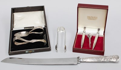 Lot 47 - A Collection of Assorted Silver and Silver...