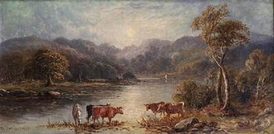 Lot 1149 - H Williams (19th century) "On The Dee" Signed,...