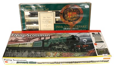 Lot 201 - Hornby (China) OO Gauge R1039 Flying Scotsman Set