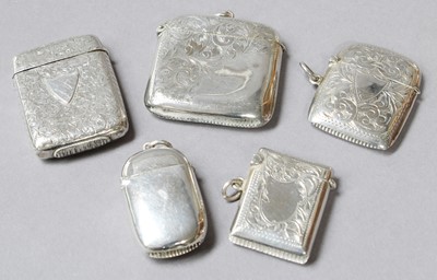 Lot 11 - A Collection of Five Various Silver...