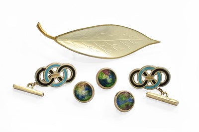 Lot 222 - A Quantity of Enamel Jewellery, including a...