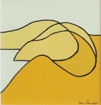Lot 1052 - Stan Rosenthal (1933-2012) Abstract landscape...